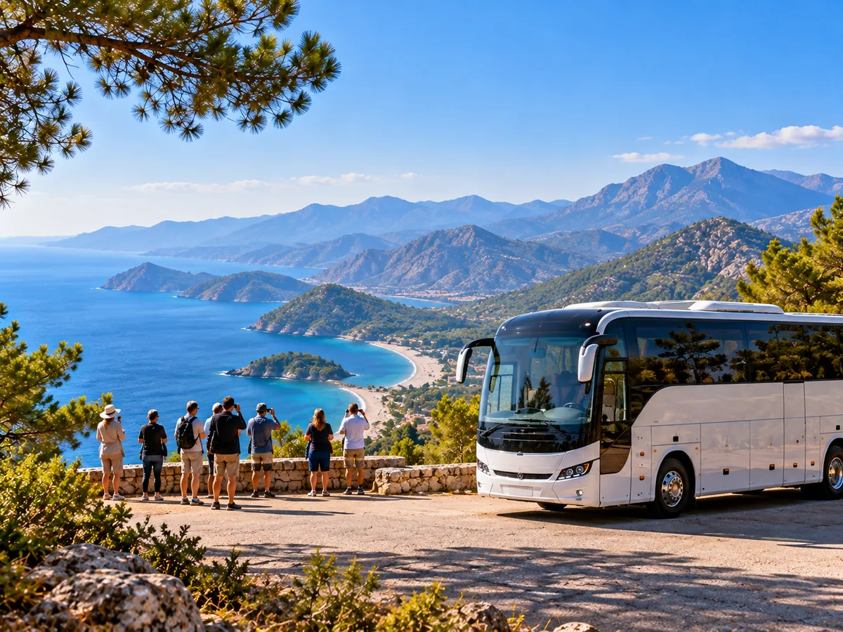3-Day Antalya Itinerary for Groups by Private Bus Hire